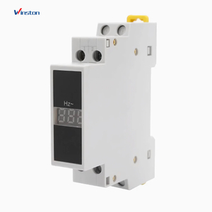 1 - 100A Din Rail 0-90HZ Single Phase Digital Display Frequency Meter Hertz Meter