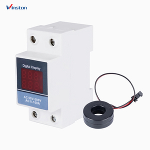 Din Rail AC Voltage & Current Display Meter