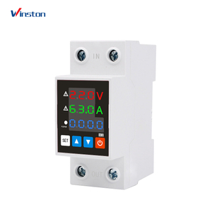 Intelligent Power Display Over Voltage Under Voltage Over Current Protector For Household