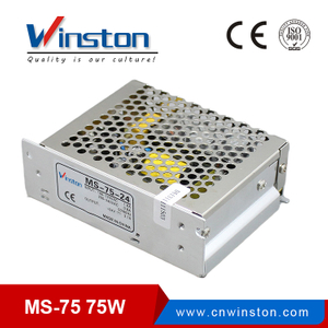 CE ROHS MS-75W AC DC 5V 12V 15V 24v Switching Mode Power Unit /Power Adapter with 2Years Warranty