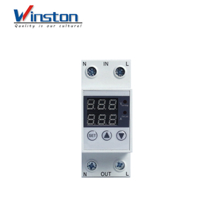 WD-D63 adjustable Intelligent digital Over and Under voltage limit current protector 