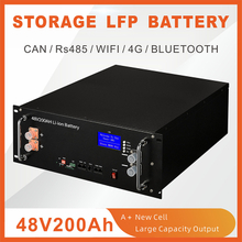 48V 200Ah 9.6KWH Lifepo4 Solar Lithium Ion Battery