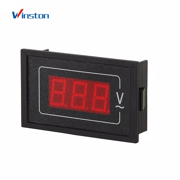 mini Two wire led lcd digital voltage meter digital panel voltmeter ac 30 - 500V