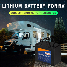 12V 100AH 1.28KWH LiFePO4 Li-Ion Storage Lithium Ion Battery